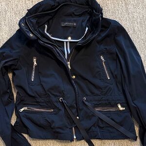 Zara Women's Dark Blue Utility Jacket